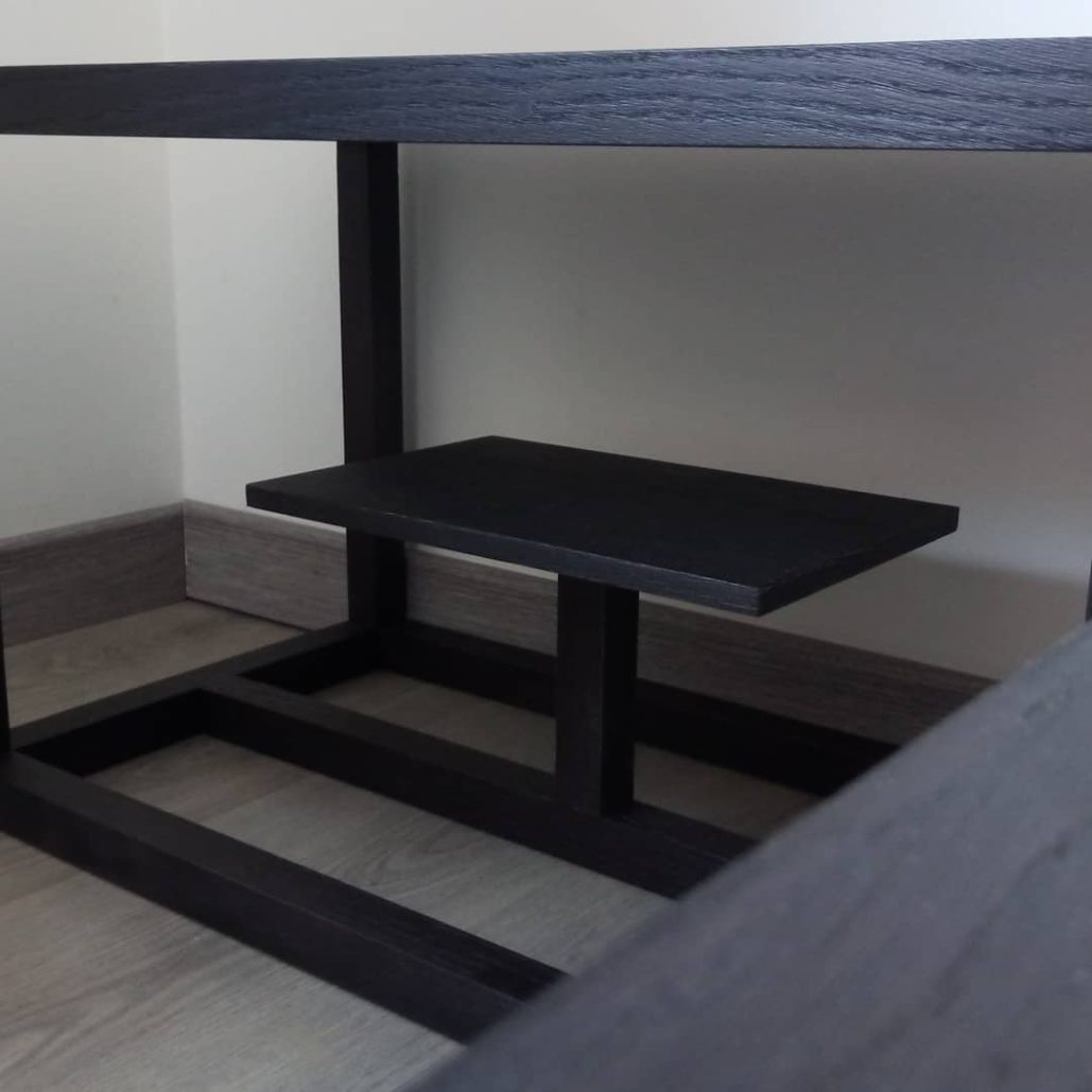 Tavolo Nero Contemporaneo - Design di Classe